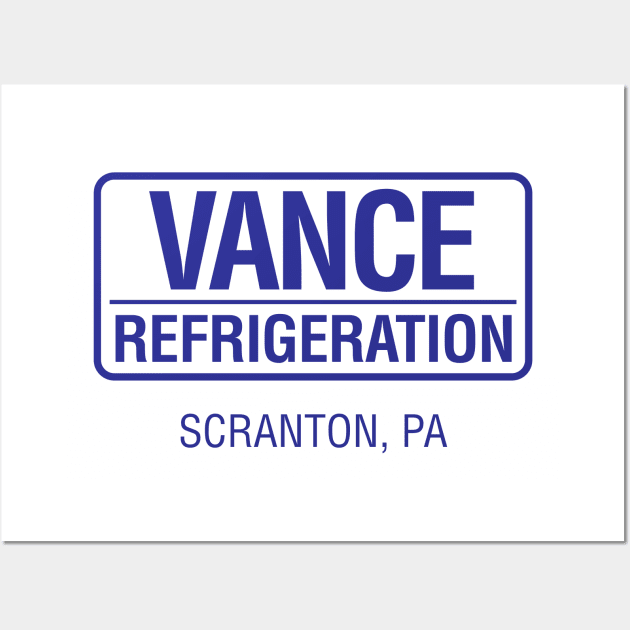 Vance Refrigeration Wall Art by fullgrownham